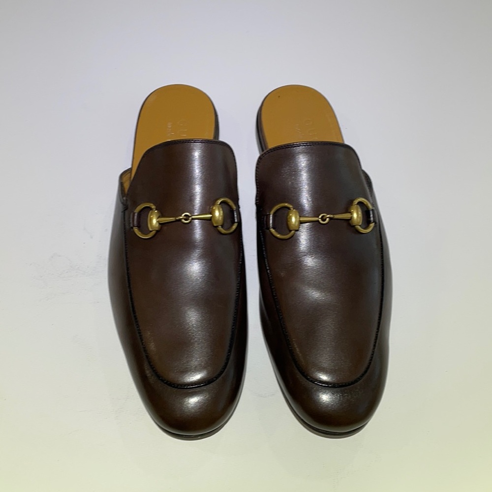 Gucci brown mules Mens SZ 7
